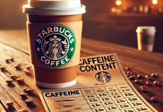 How many milligrams of caffeine in Starbucks coffee?